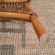 Vintage rattan & bamboo armchair from the 60s