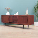 Teak lowboard, Danish design, 1960s, production: Denmark