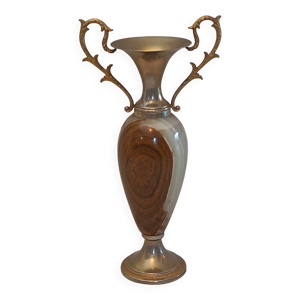 Vase en onyx Vintage.