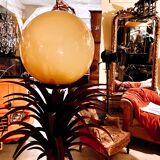 Vintage palm tree floor lamp