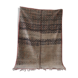 Berber carpet with short hair type Moroccan Kilim