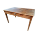 Antique farmers table French kitchen table walnut