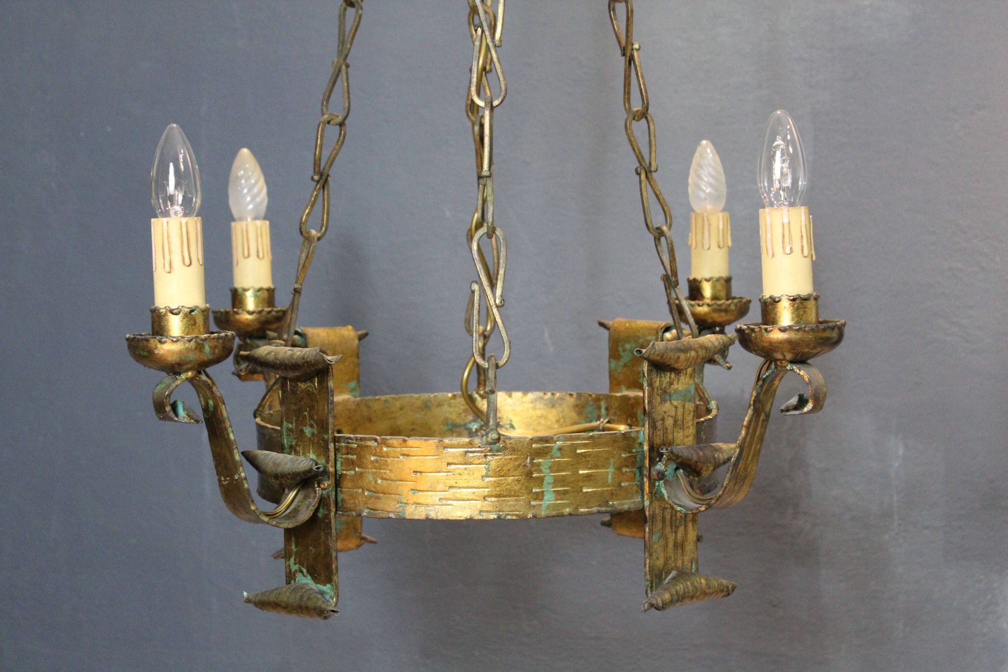 Antique Renaissance-style chandelier, Italy, 18th century
