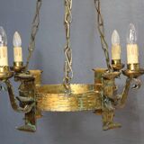 Lustre ancien de style Renaissance, Italie, XVIIIe siècle