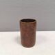 Beautiful vase in metallic glaze from Hjort ceramics Denmark 1980s