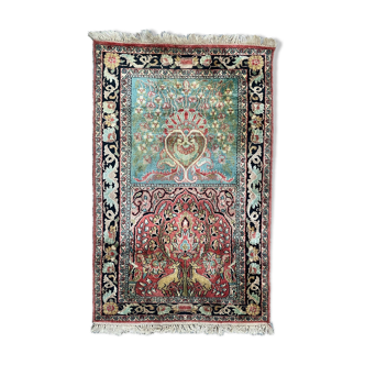 Carpet Kashmir silk 73x115
