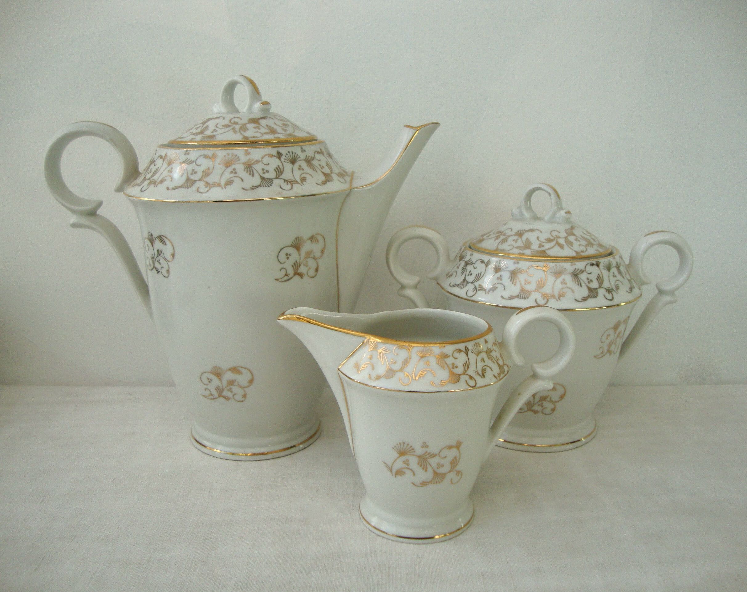 Porcelain coffee service for 12 people
