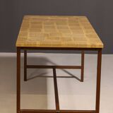 Vintage Eastern Bloc Industrial kitchen table, 1950s, Czechoslovakia