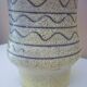 Vase céramique scarifié simpliste signé Jean Austruy, années 60/70, Vallauris