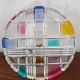 Vintage glass bowl/compot - Art Deco style