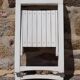 Garden furniture years 40 table and 4 chairs