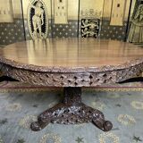 Dining table - Indonesian pedestal table