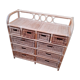 Rattan chest of drawers