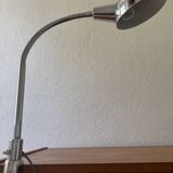 60s industrial style chrome desk lamp