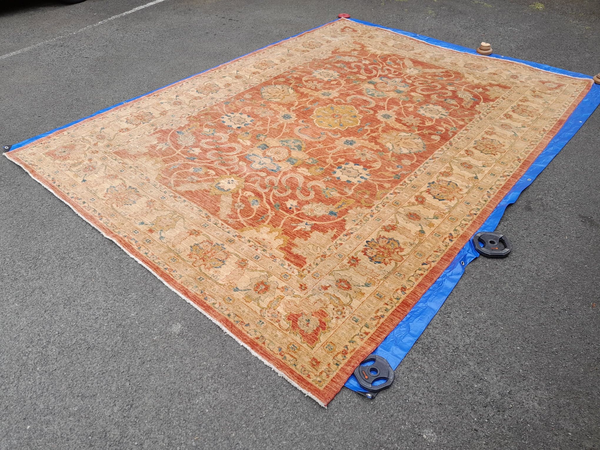 Carpet Chobi Ziegler XXL handmade 373x279cm