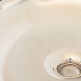 Servant, Cup on foot in white alloy metal, 1st quarter of the 20th century.