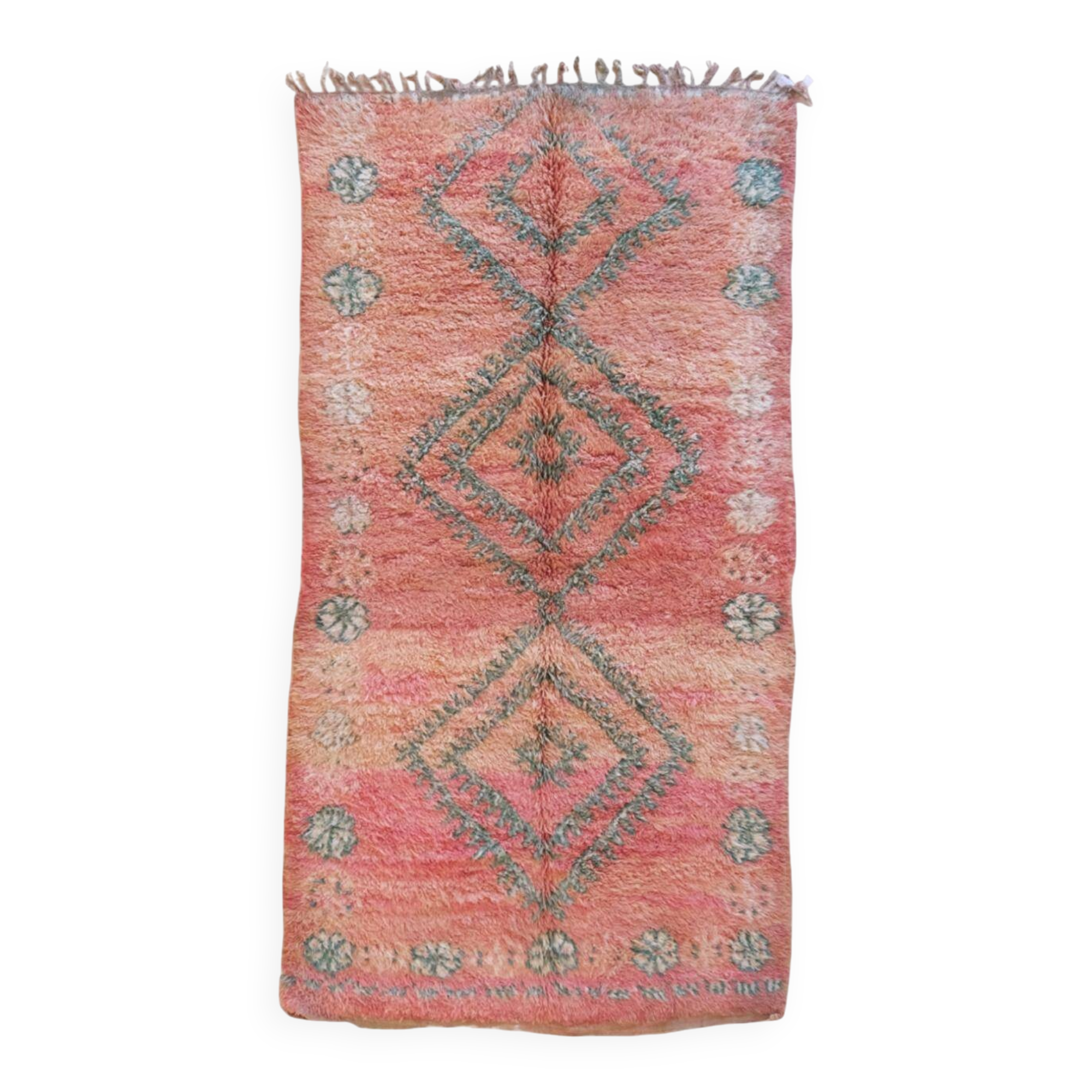 Berber Pink Rug - 340 x 176 cm