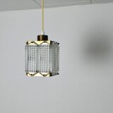 Swedish Crystal Ceiling Light designed by Wiktor Berndt for Flygsfors