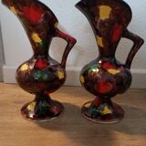 2 vases A. Dressinval