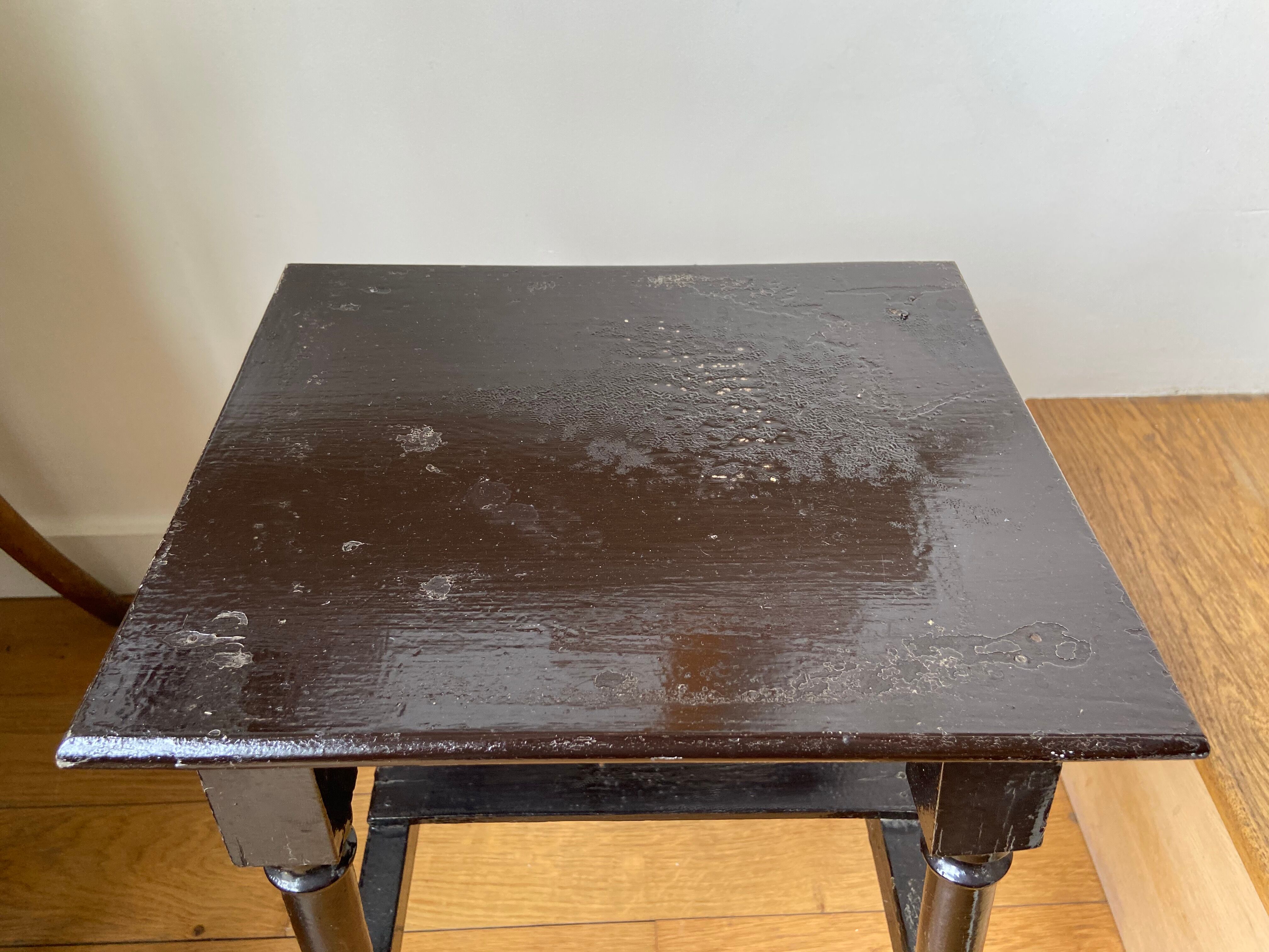 Wooden stool