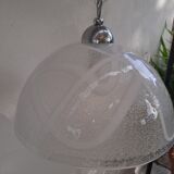 Suspension vintage en verre de Murano des années 1970