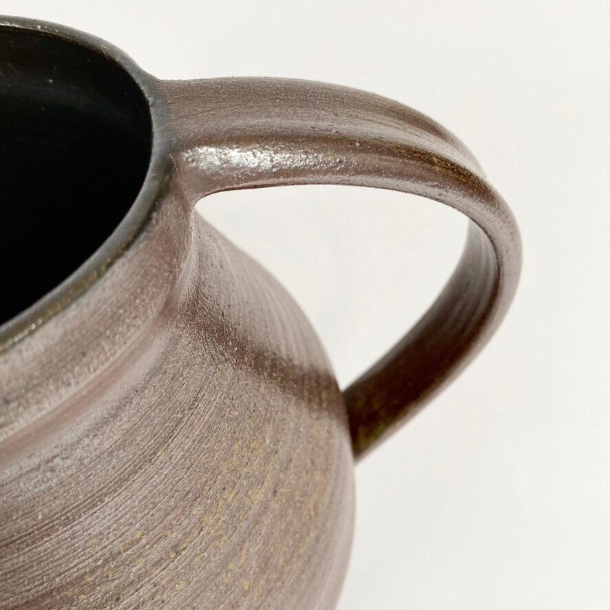 Vintage stoneware jug or vase from the 70s