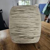 Raffia lampshade