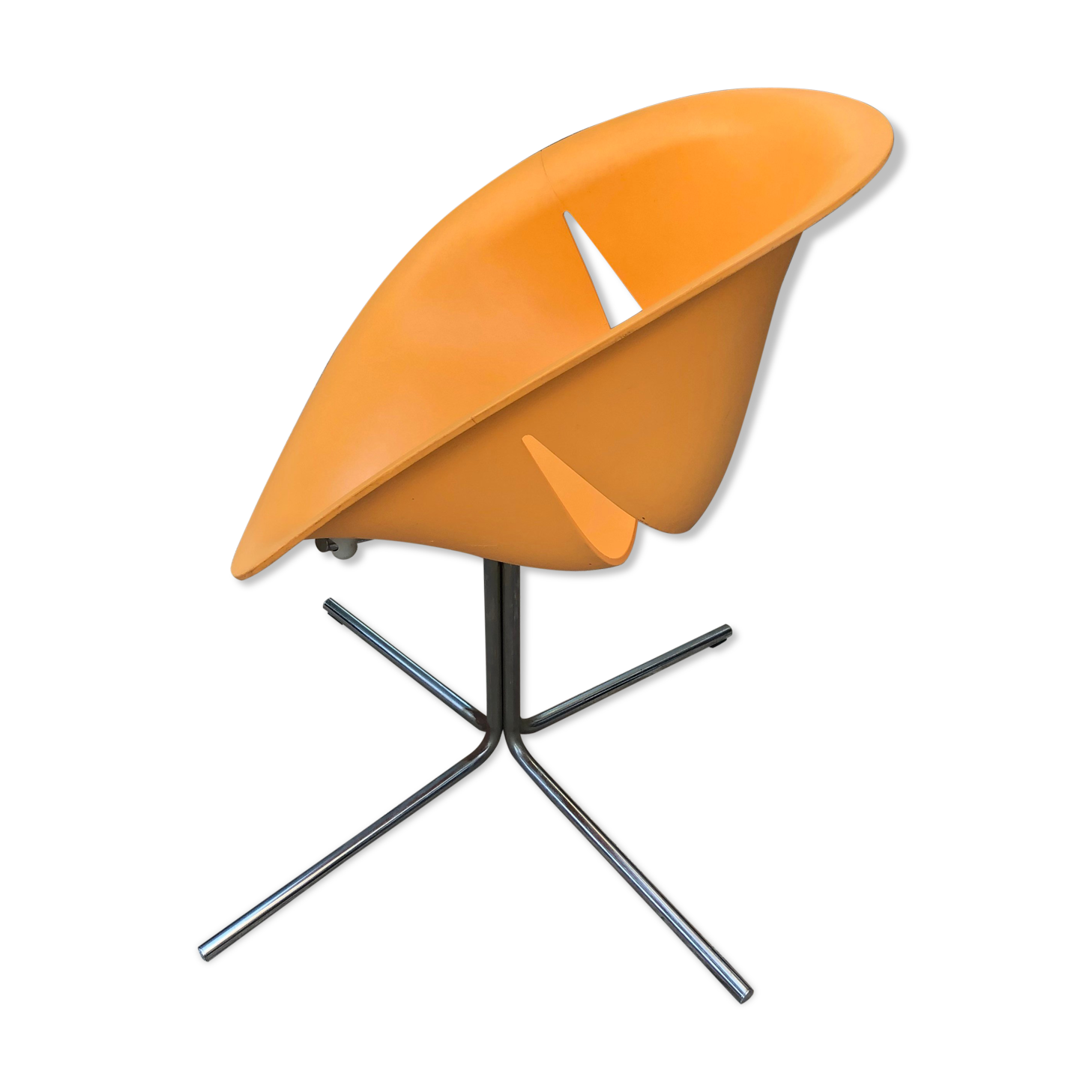 Orange design armchair