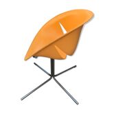 Fauteuil design orange