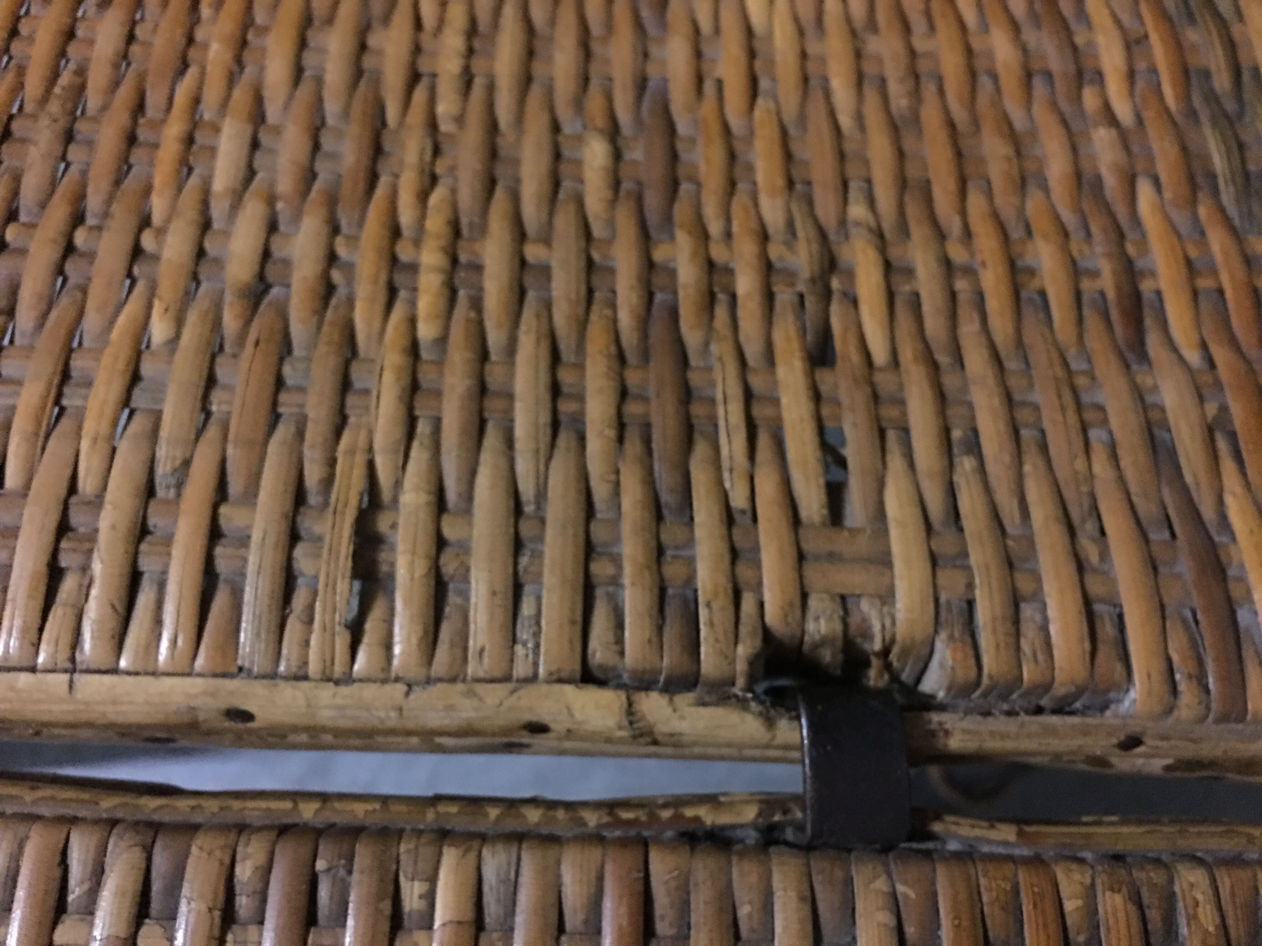 50s Wicker Lounge chair