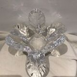 Crystal of valves candlestick, empty pockets or gardener