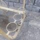 Vintage rolling metal dore service