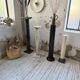 Set of 4 marble columns or pedestals.