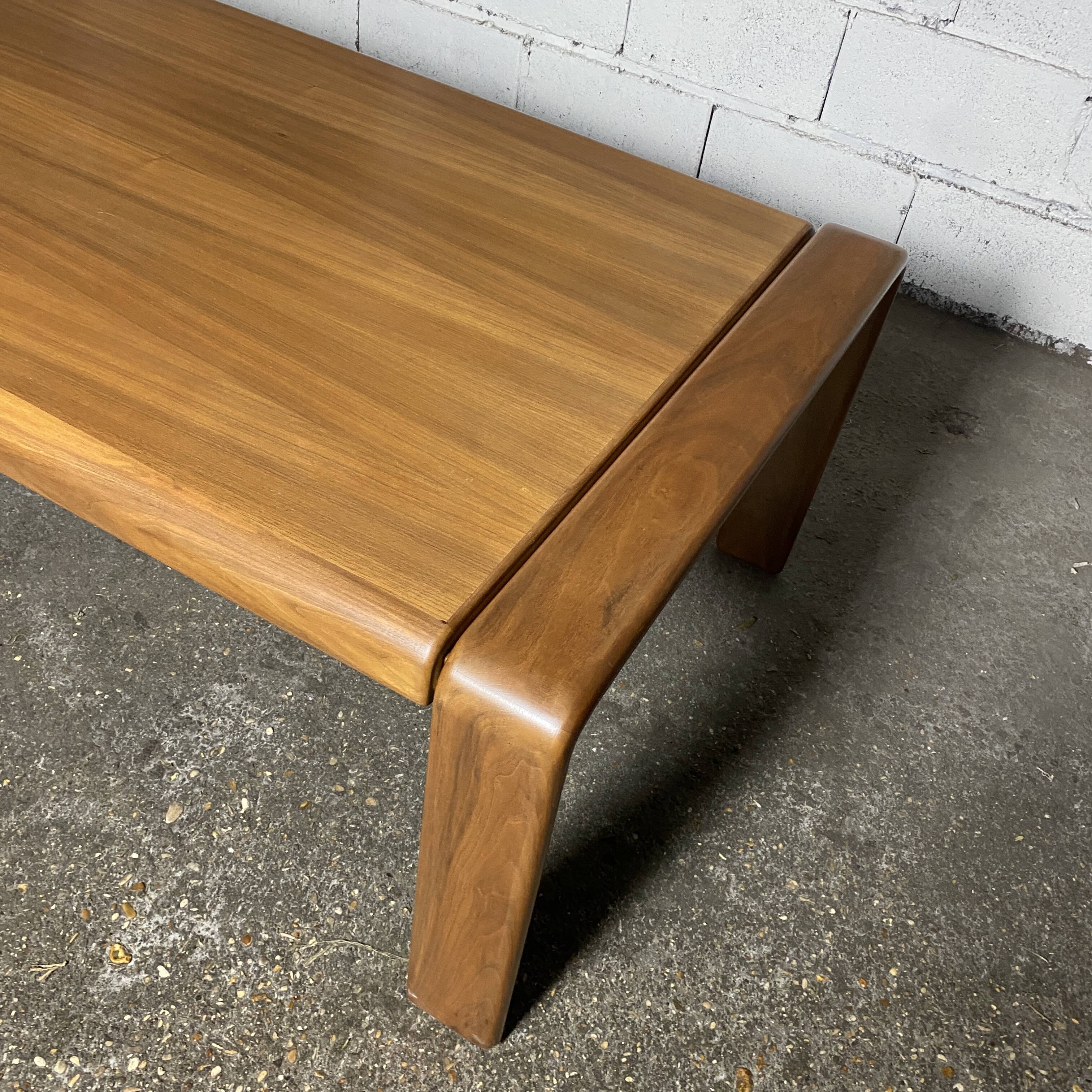 Vintage Scandinavian teak coffee table, 1960