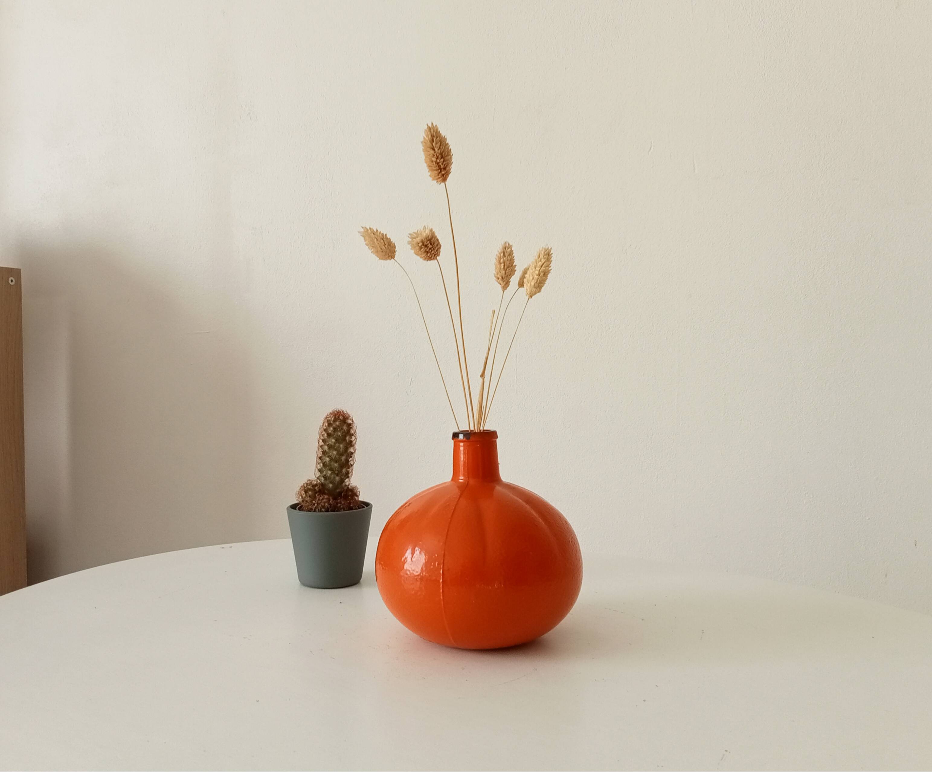 Vintage "pumpkin" bottle