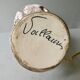 Openwork ceramic lamp from Vallauris, 70s