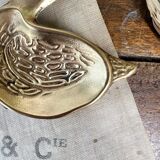 Brass "bird" tidy