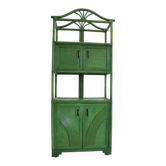 Rattan and bamboo sideboard/buffet