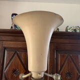 Wrought iron floor lamp