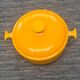 Le Creuset orange casserole dish: vintage
