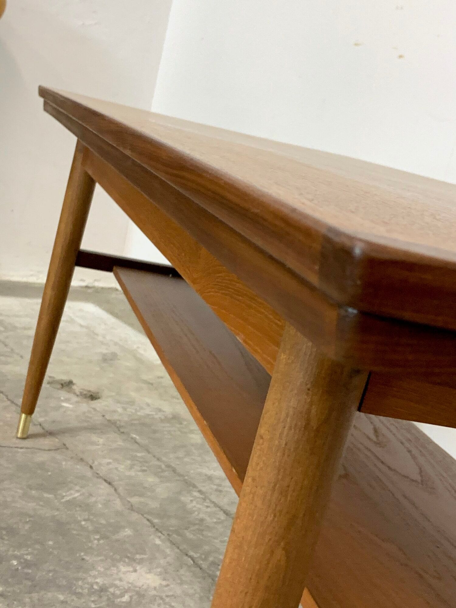 Teak bench, norway 1960s/70s