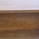 Double wall shelf in solid blond oak from the 1950s