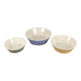 Mid-century German ceramic bowls by Limburg, 1960s, set of 3.