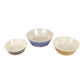 Mid-century German ceramic bowls by Limburg, 1960s, set of 3.