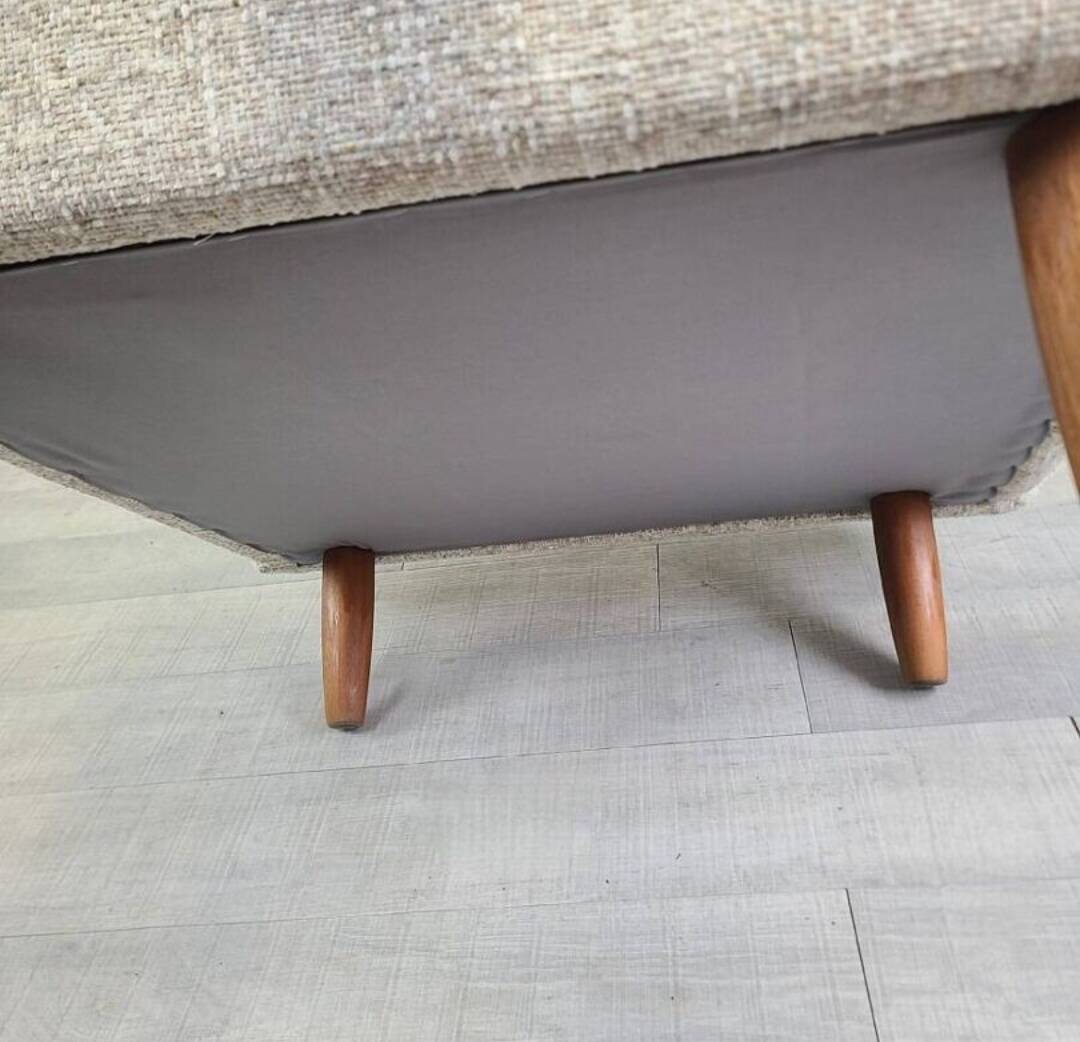 FS116 armchair called Dachshund design Michel Mortier edition Steiner vintage