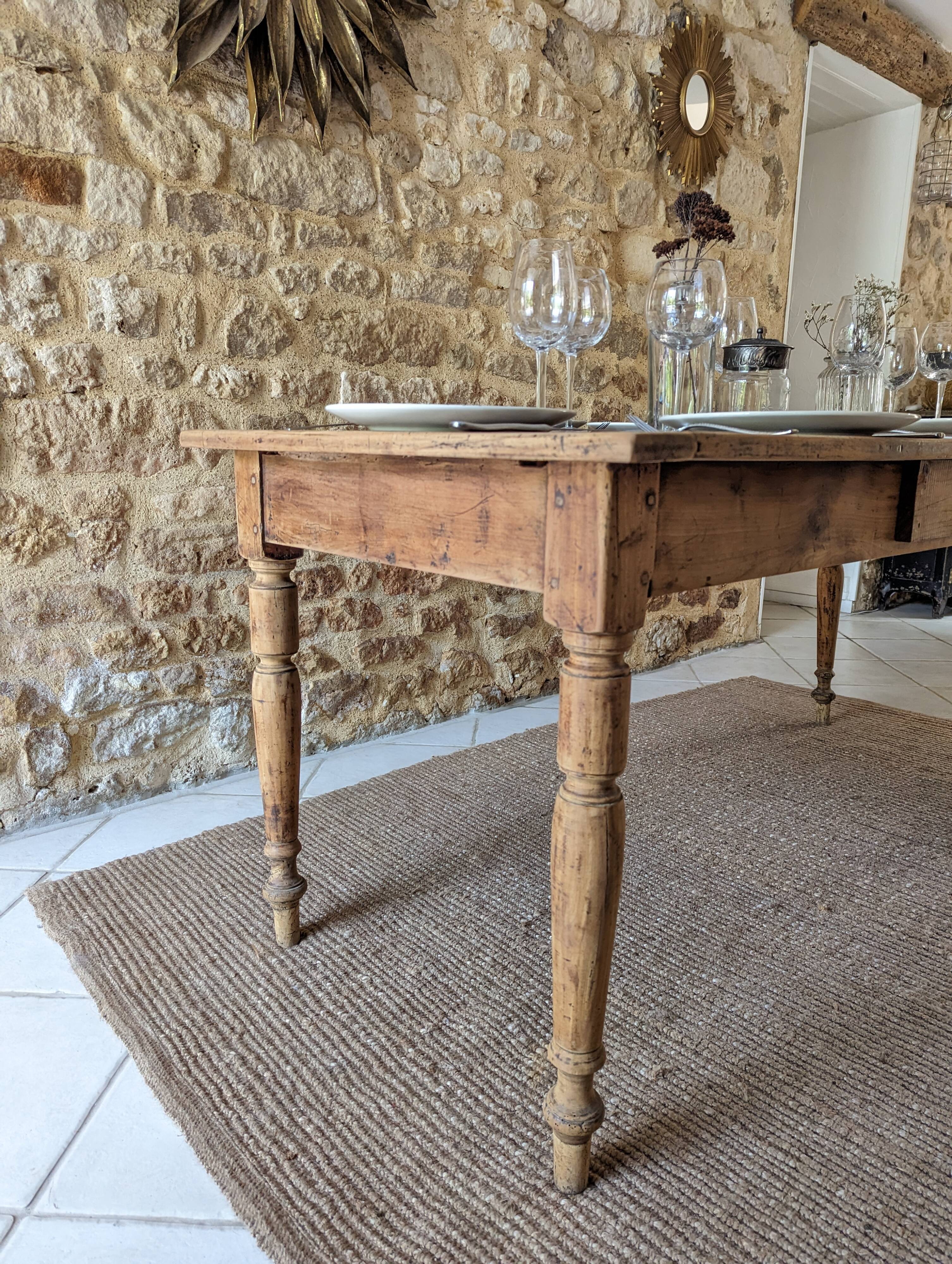 Farmhouse table