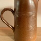 Handmade stoneware pitcher Pottery du Berry n'3