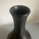 Matte black vase