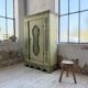 Armoire polychrome alsacienne 1800