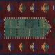 Vintage handmade Turkish rug 107x160 cm